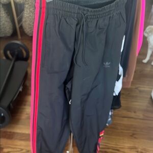Adidas Black and Pink  track pant/Joggers for Casual Comfort